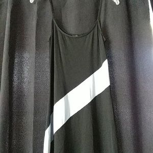 Black maxi dress
